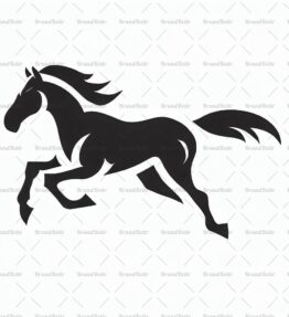 Galoppierendes Pferd
